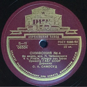 Symphony  4 (f-moll) 4th part Finale. Allegro con fuoco (  4 (f-moll) 4 . Finale. Allegro con fuoco), symphony piece (Andy60)