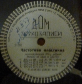 The frequency record, side 2 ( ,  2) (Belyaev)