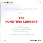 The Fonotipia Catalogue 1904 - 1939 on 2 CD-ROMs (horseman)