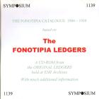 The Fonotipia Catalogue 1904 - 1939 on 2 CD-ROMs (horseman)