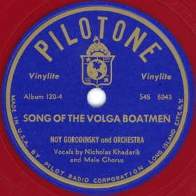 Song of the Volga boatmen (, ), folk song (bernikov)