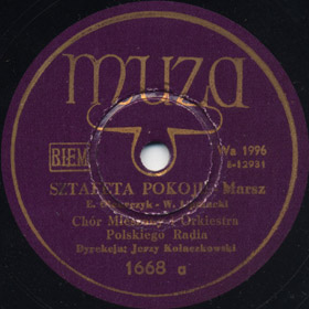 Relay Race of Peace (Sztafeta pokoju), song (Versh)