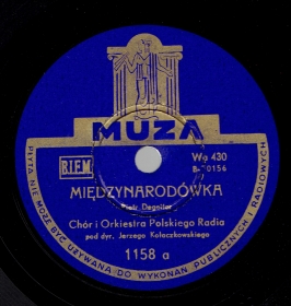 The International (LInternationale) (Międzynarodówka), anthem (Jurek)