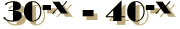 30-� - 40-�